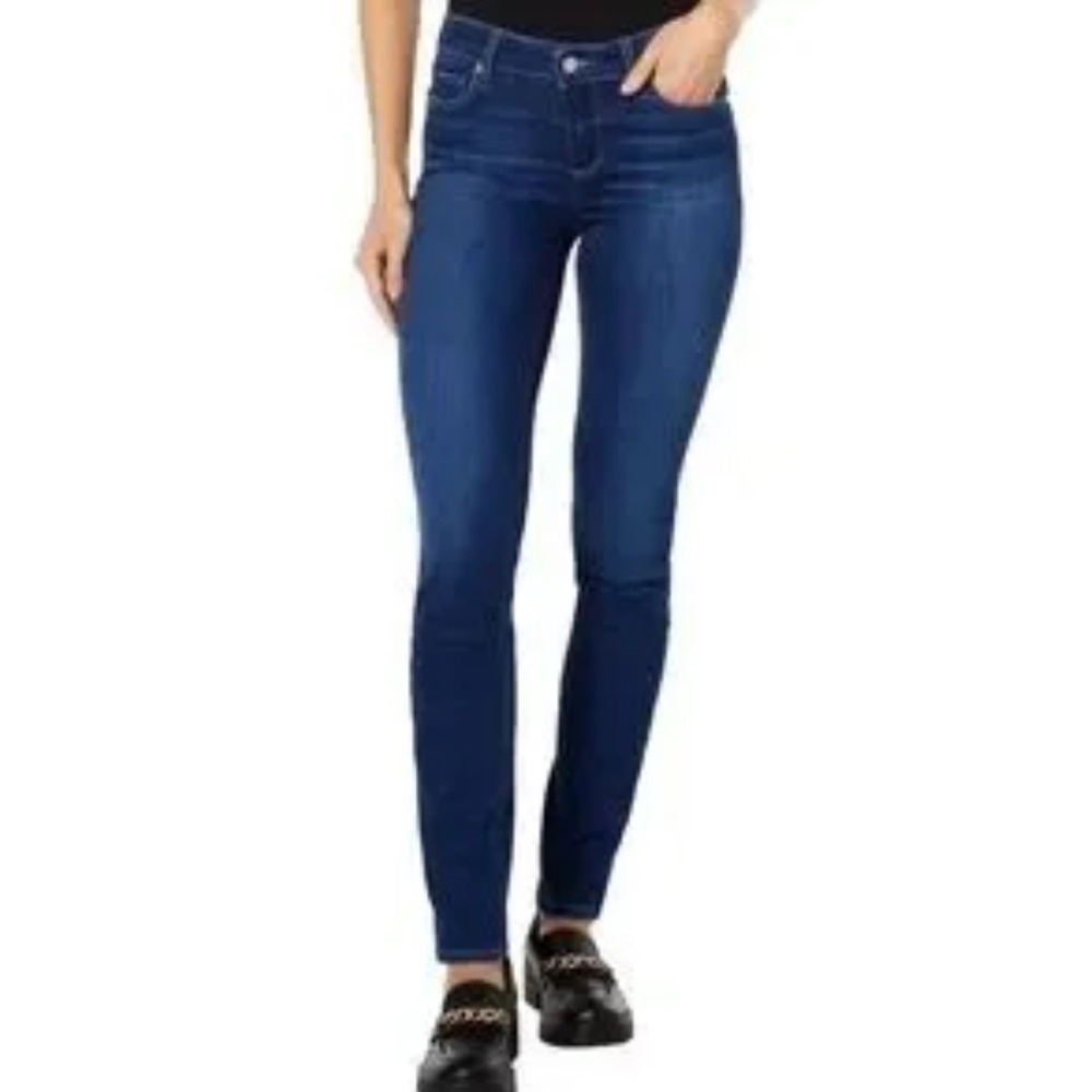 PAIGE Dark Blue Sky Line Skinny Jeans.        Size-28